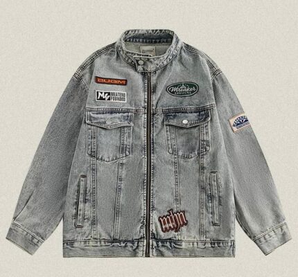 Patchwork Denim Jacket