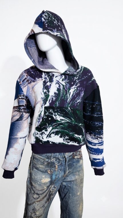 Abstract Ocean hoodie